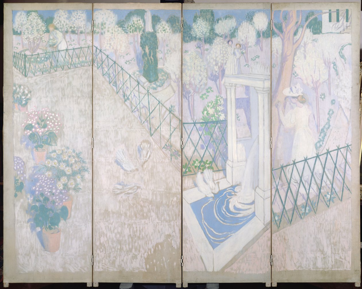 Seinäkyyhkynen, n.1896 tekijältä Maurice Denis