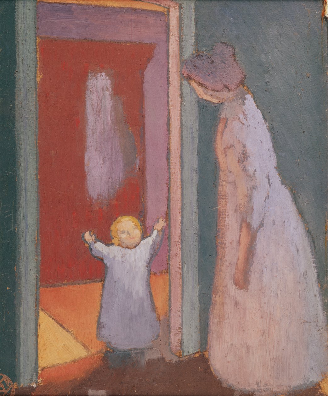 Lapsi ovella, 1897 tekijältä Maurice Denis