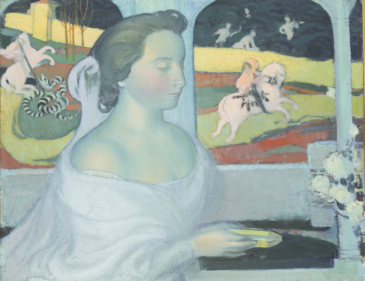 Prinsessa tornissa, noin 1900 tekijältä Maurice Denis