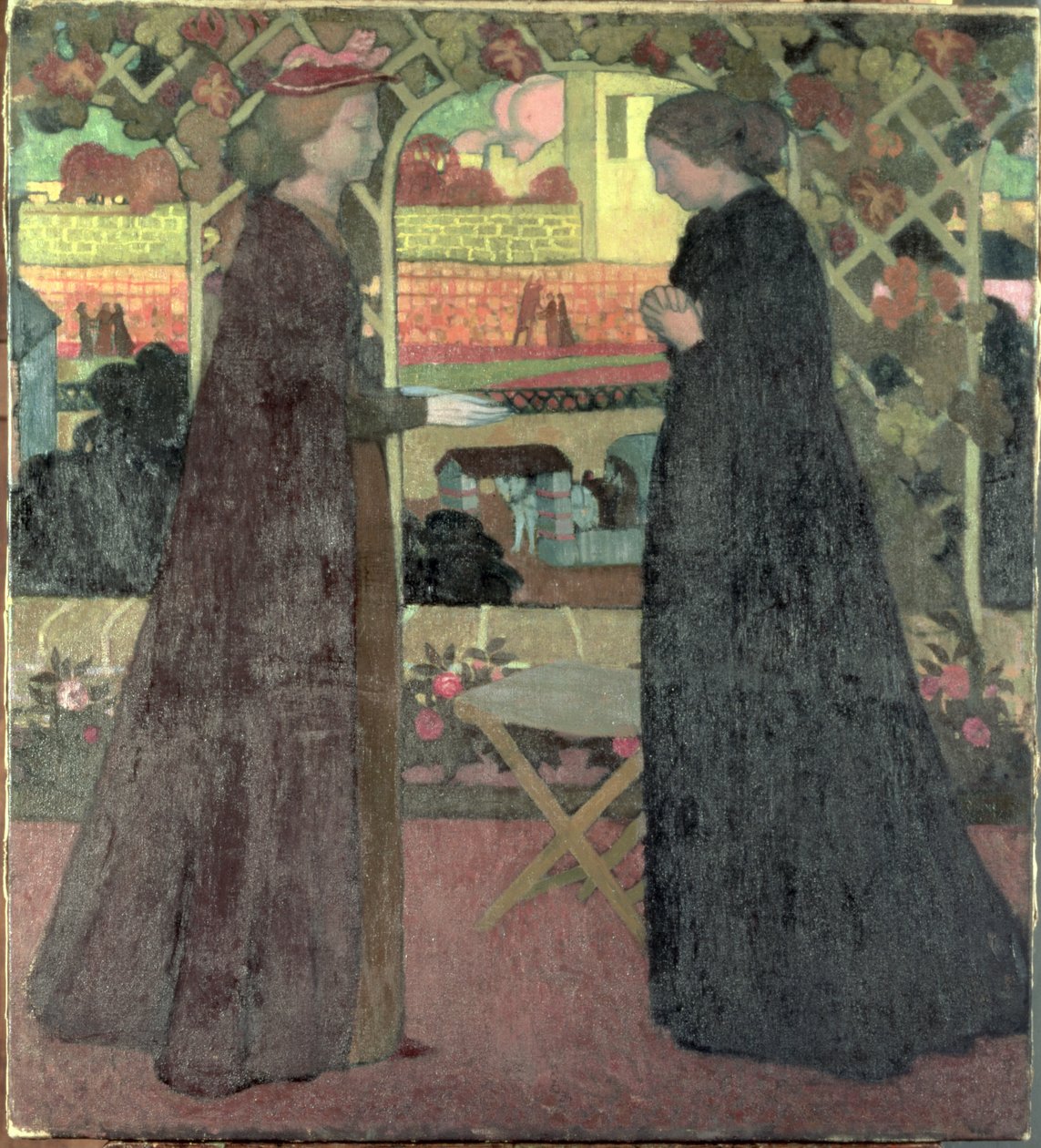 Vierailu, 1894 tekijältä Maurice Denis