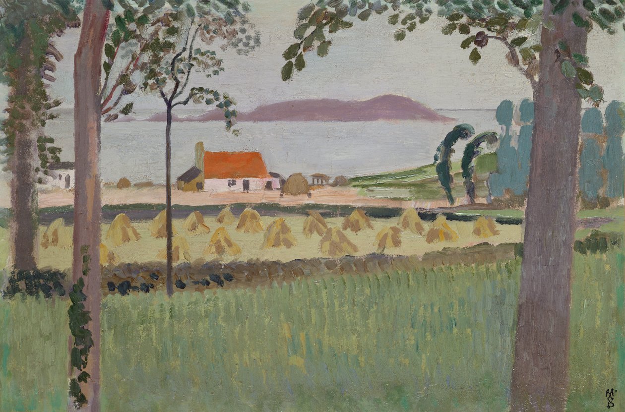 Pieni maatila Louannecissa, 1911 tekijältä Maurice Denis
