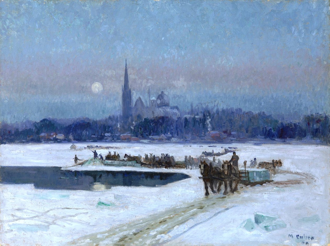 Jääleikkurit, Longueuil tekijältä Maurice Galbraith Cullen