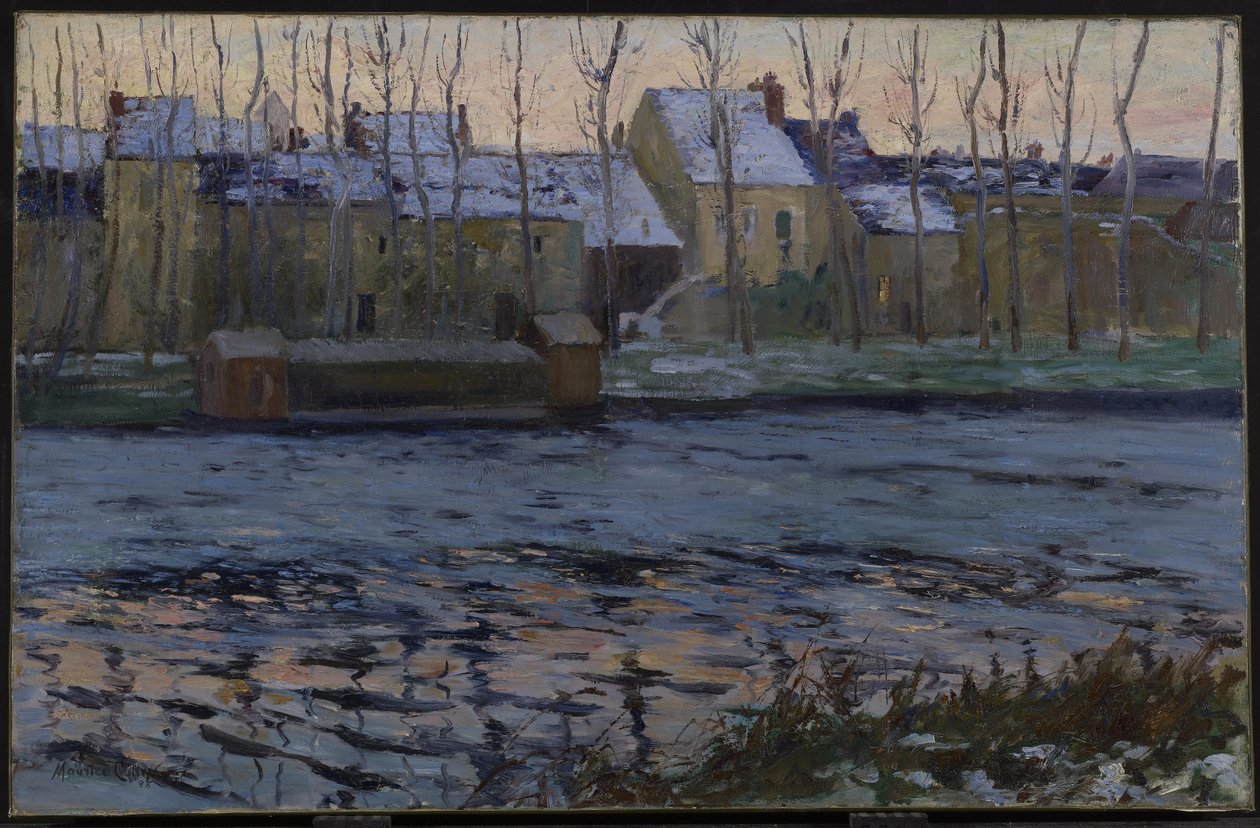 Moret, Talvi, 1895 tekijältä Maurice Galbraith Cullen