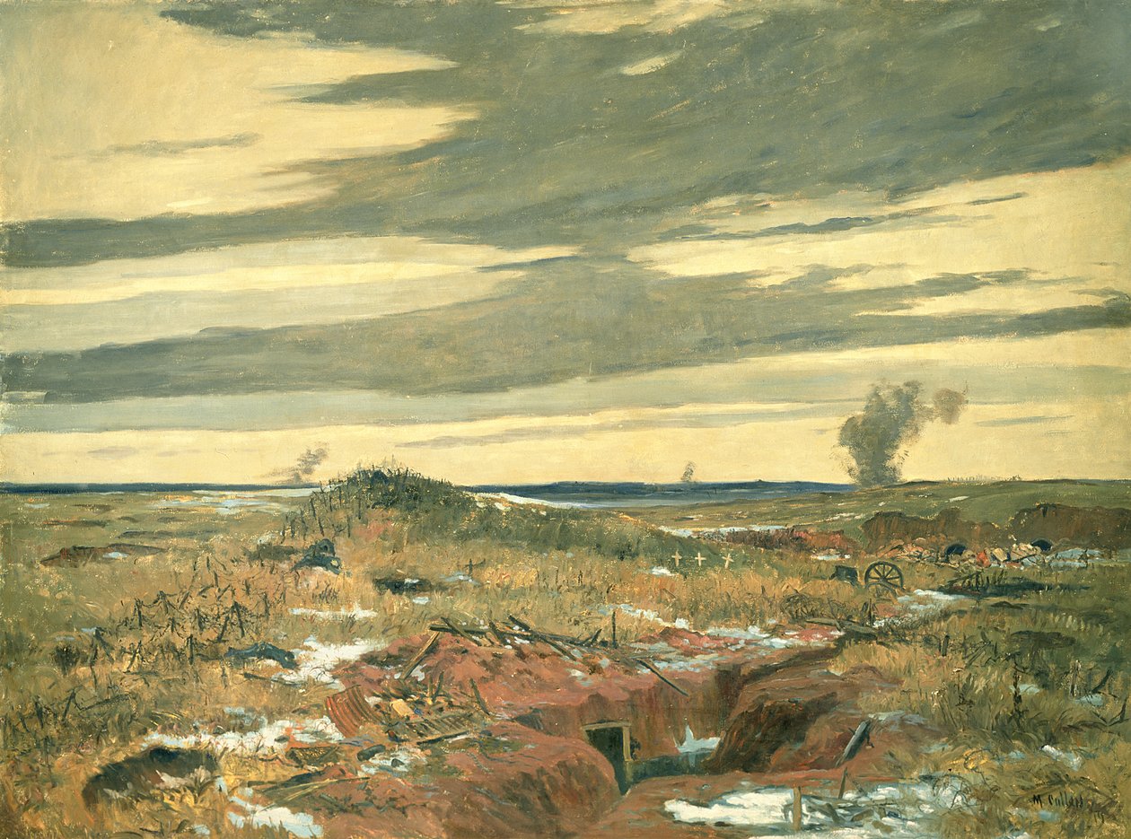 No Mans Land wc paperille tekijältä Maurice Galbraith Cullen