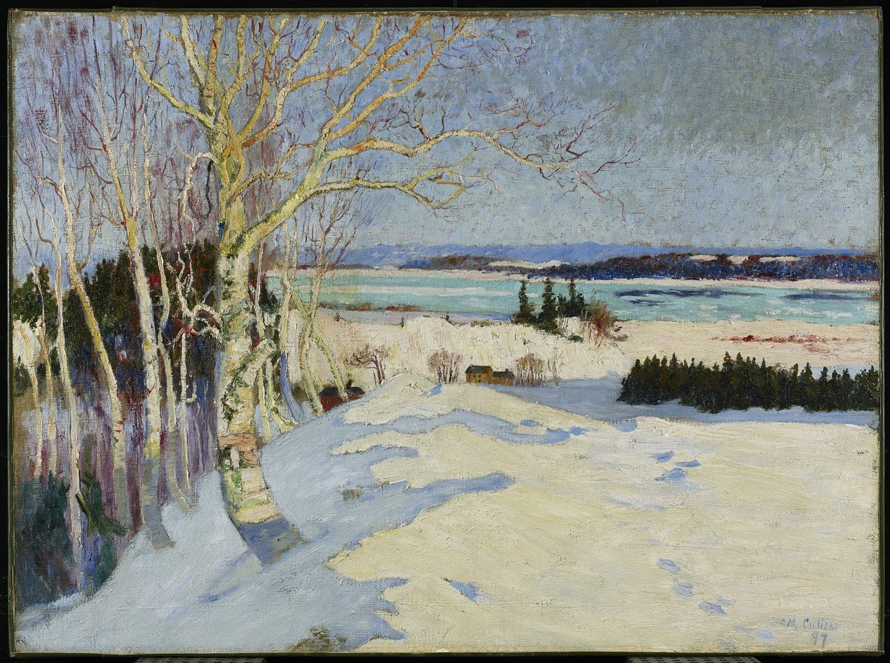 Huonekalut ja erilaiset esineet 1100- ja 1300-luvuilta tekijältä Maurice Galbraith Cullen