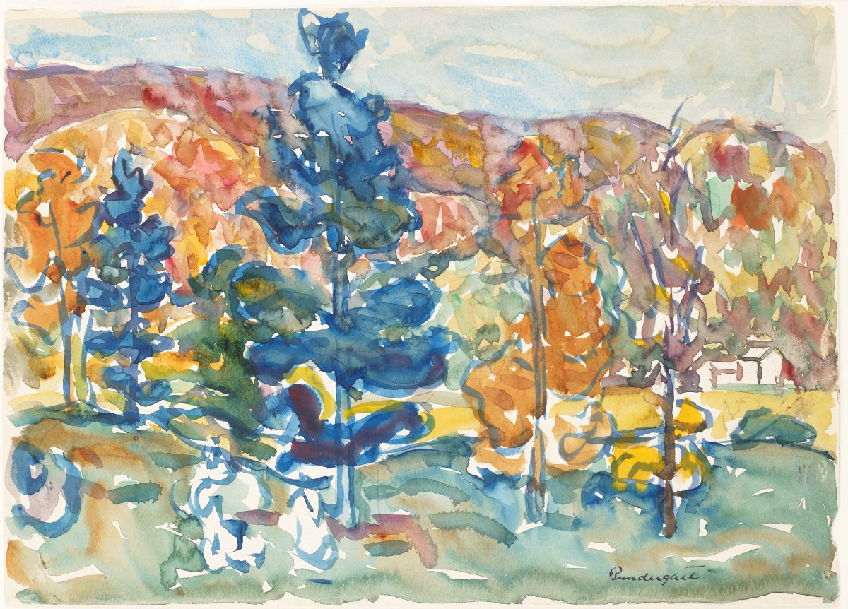 Syksy tekijältä Maurice Brazil Prendergast