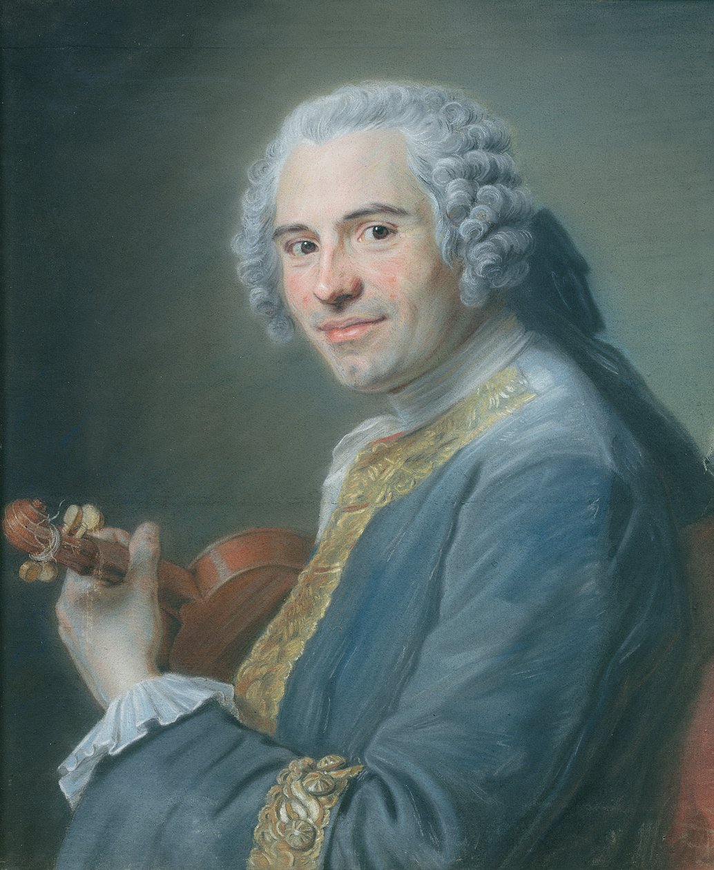 Jean-Joseph Cassanea de Mondonville, 1747 (pastelli) tekijältä Maurice Quentin de La Tour
