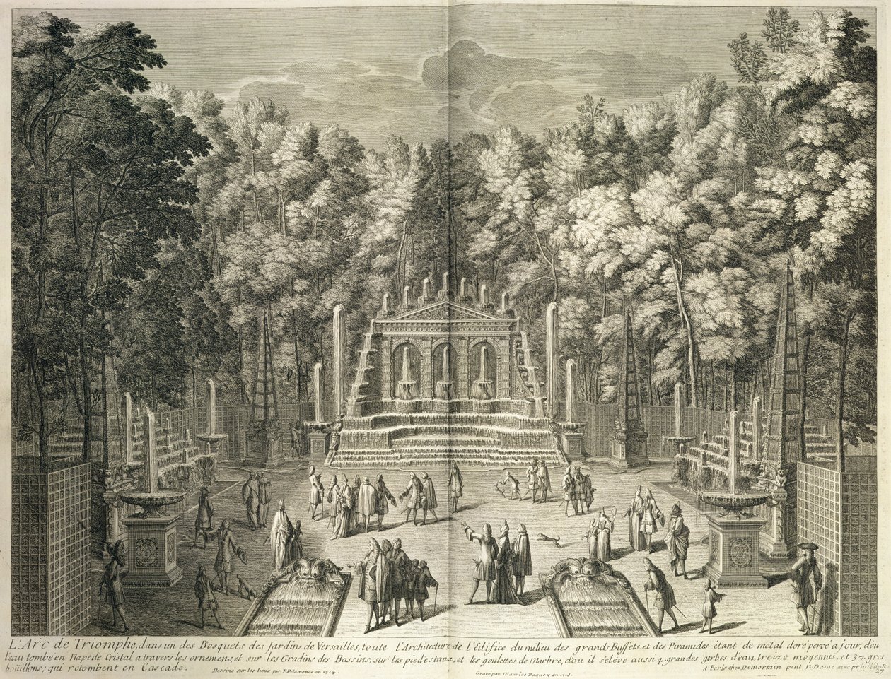 Riemukaari, Versailles tekijältä Maurice Baquoy