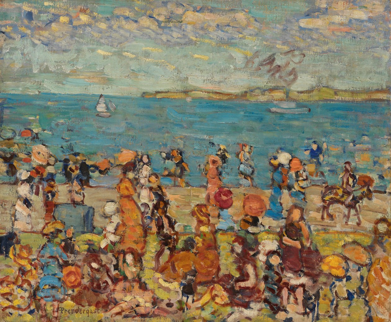Rantakuvaus tekijältä Maurice Brazil Prendergast