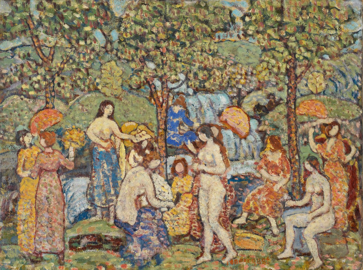 Idylli tekijältä Maurice Brazil Prendergast