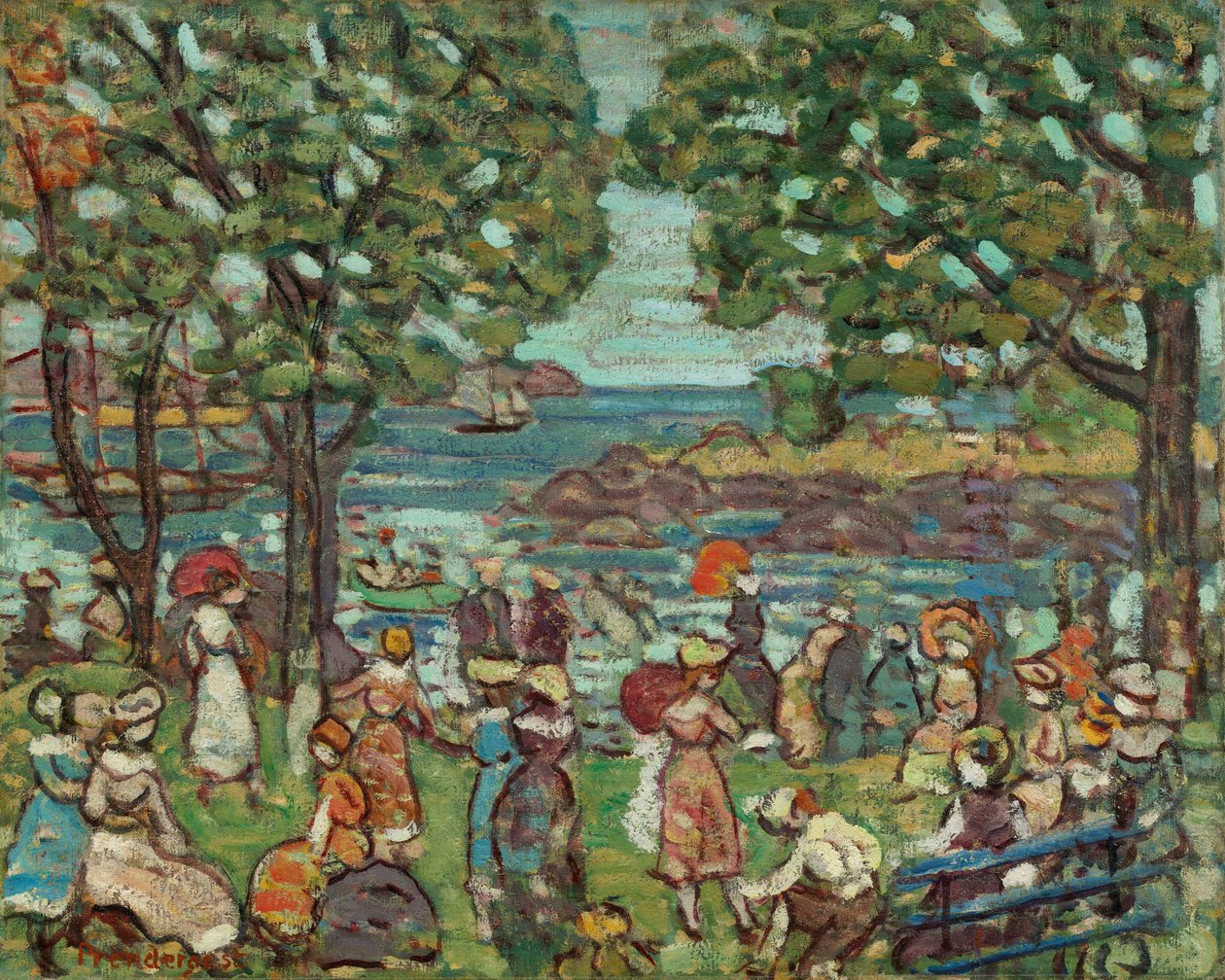 Salem Cove, c. 19151918. tekijältä Maurice Brazil Prendergast