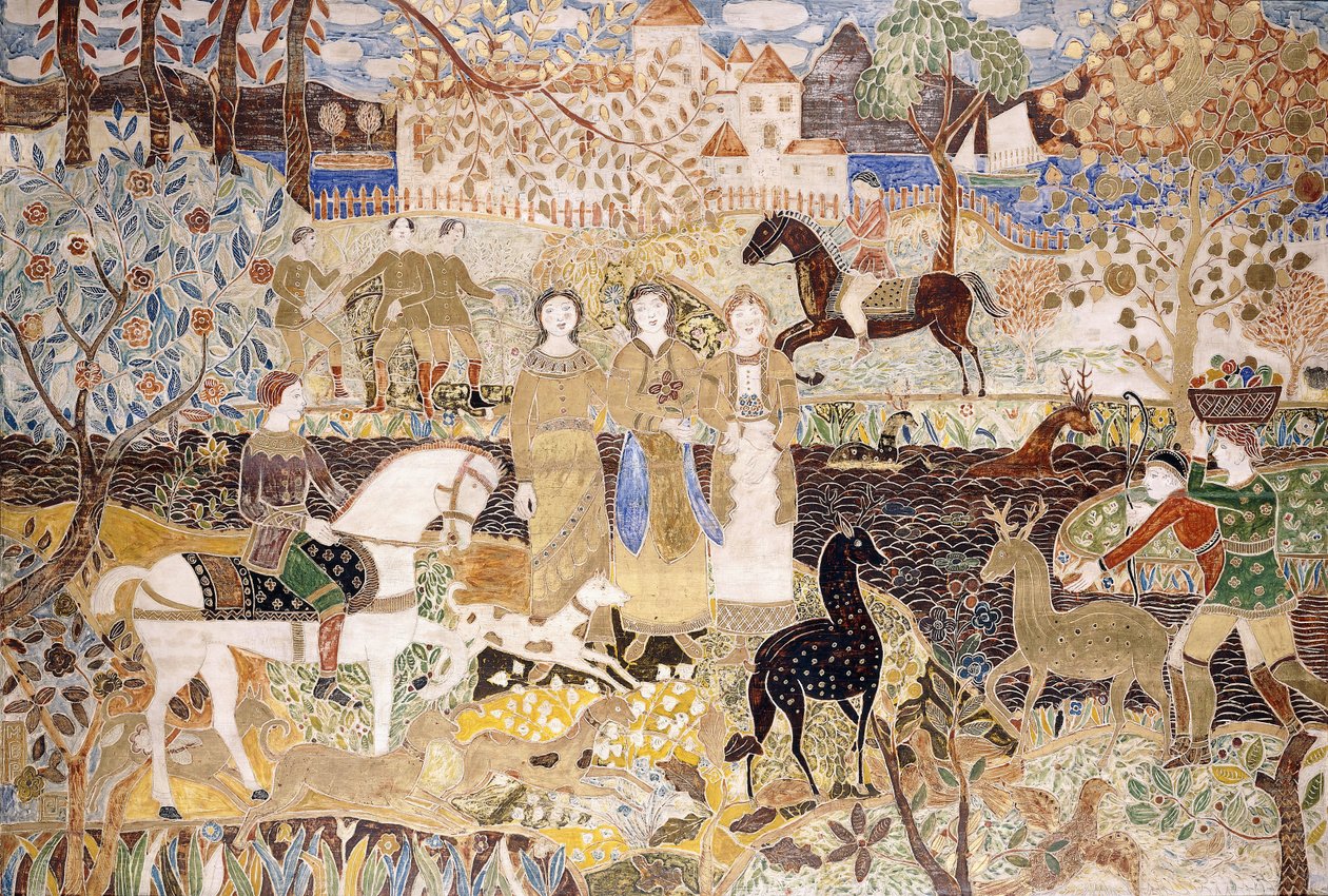 Metsästyksen henki, tekijältä Maurice Brazil Prendergast