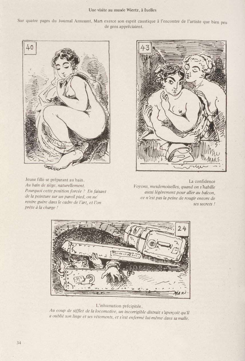 Vierailu Wiertz-museossa Brysselissä tekijältä Maurice Charles Mathieu Bonvoisin