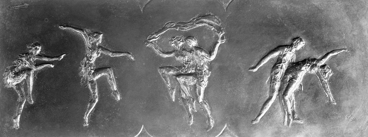 Pavlova tanssii Autumn Bacchanal, c1911 tekijältä Maurice Charpentier mio