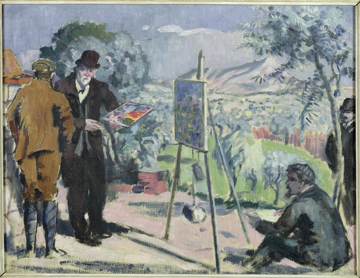 Vierailu Cezannen talossa Aixissa tekijältä Maurice Denis