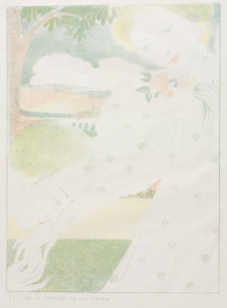 Ja se on heidän käsiensä hyväilyä tekijältä Maurice Denis