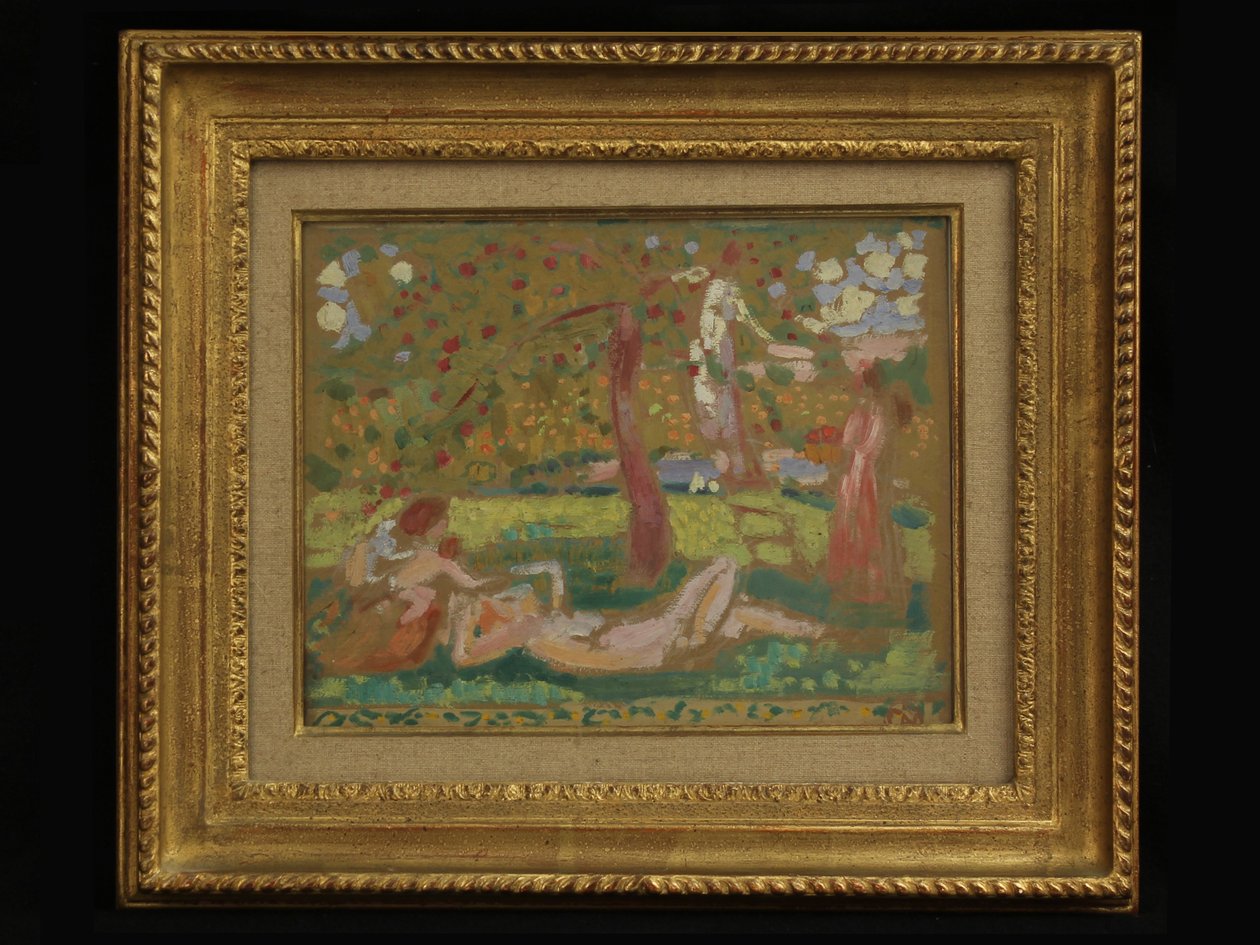 Syksyiset bukolit tai omenapuun alla tekijältä Maurice Denis