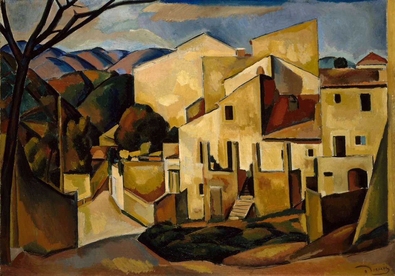 Cagnes, 1910 tekijältä Maurice Denis