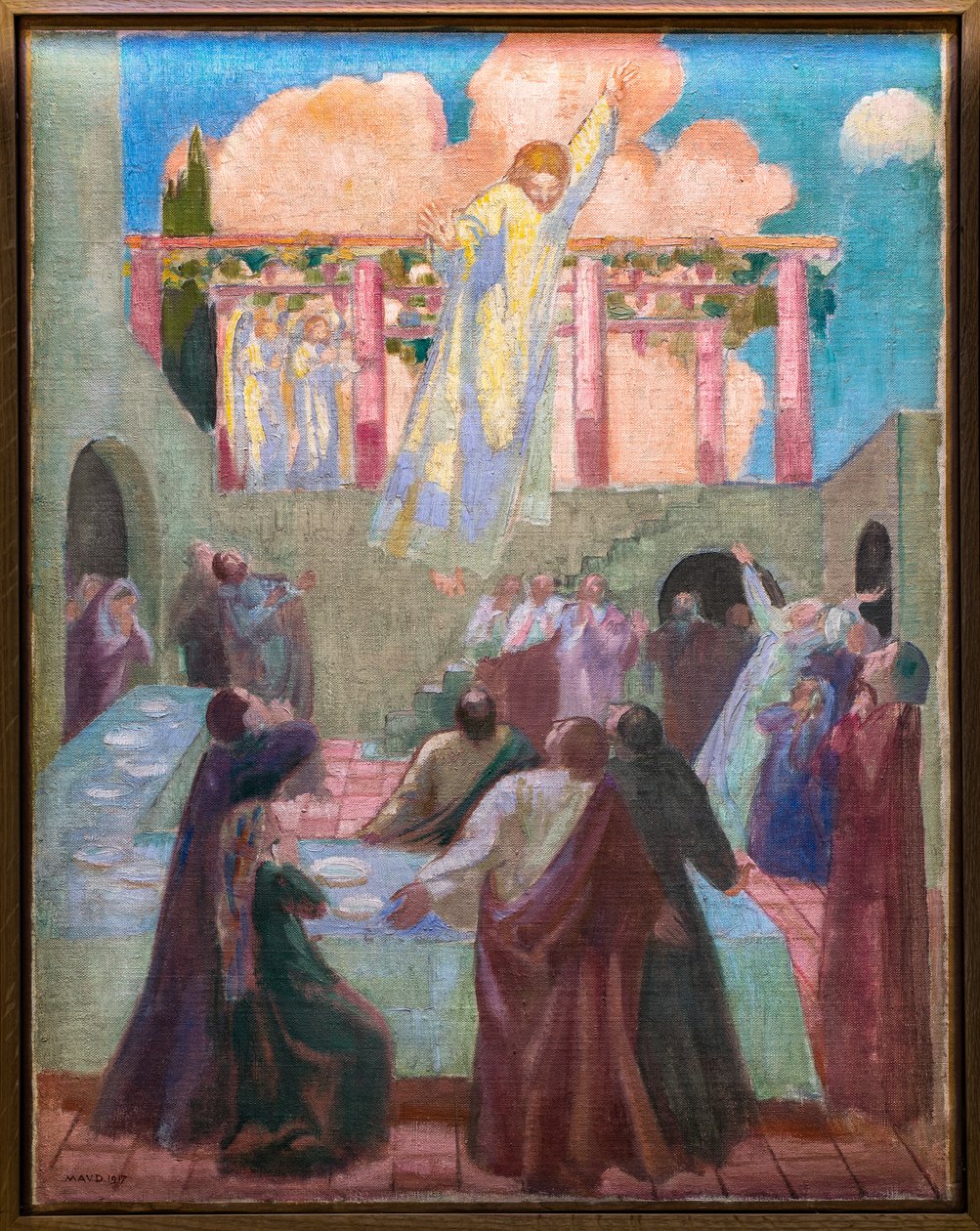 Kristus ilmestyy apostoleille tekijältä Maurice Denis
