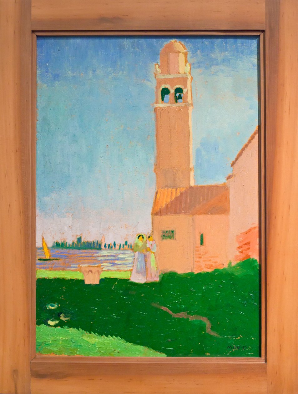Kirkko laguunilla tekijältä Maurice Denis