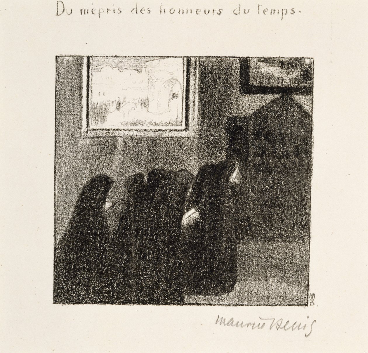 Halveksuntaa ajan kunniaa kohtaan tekijältä Maurice Denis