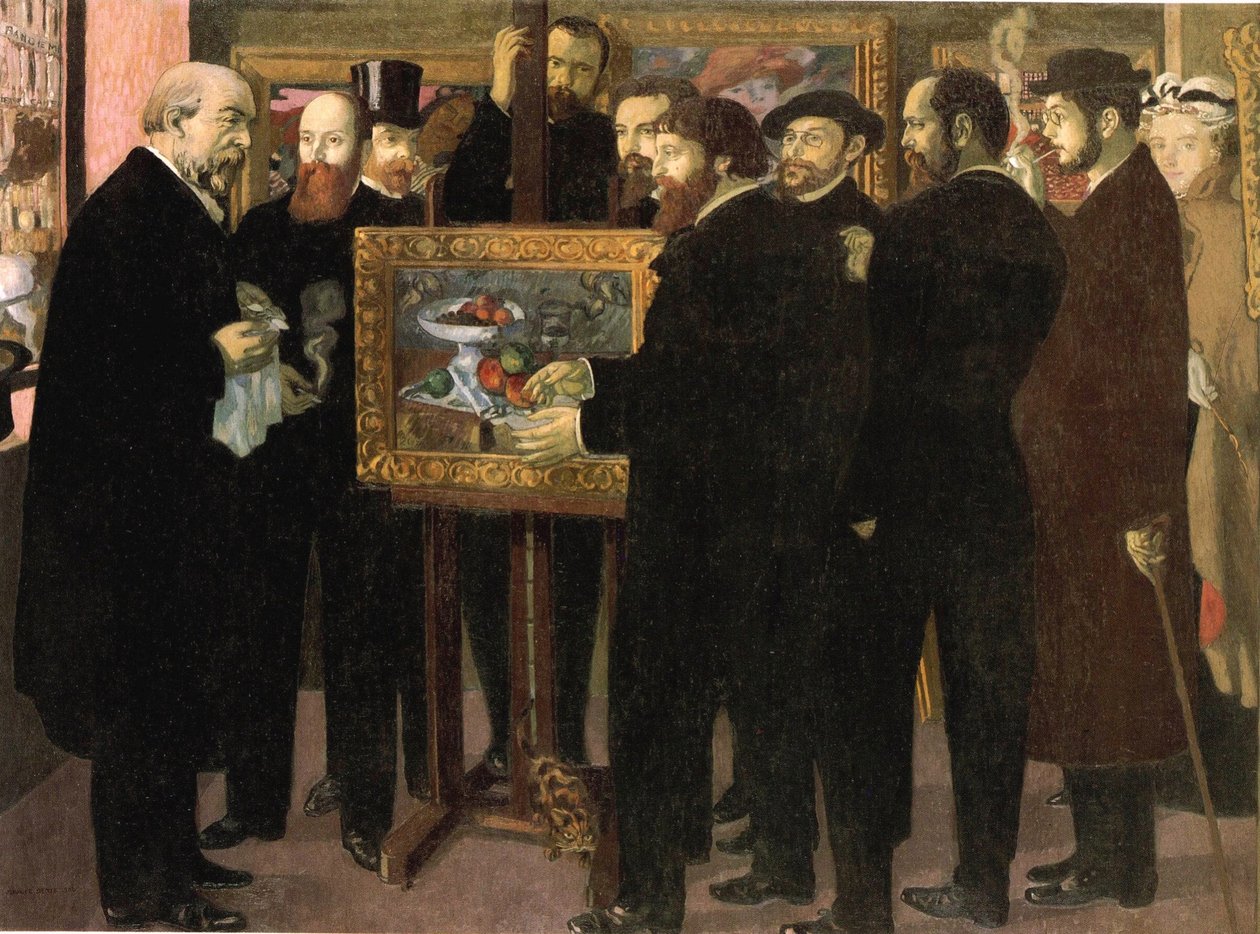 Kunnioitus Cezannelle, 1900 tekijältä Maurice Denis