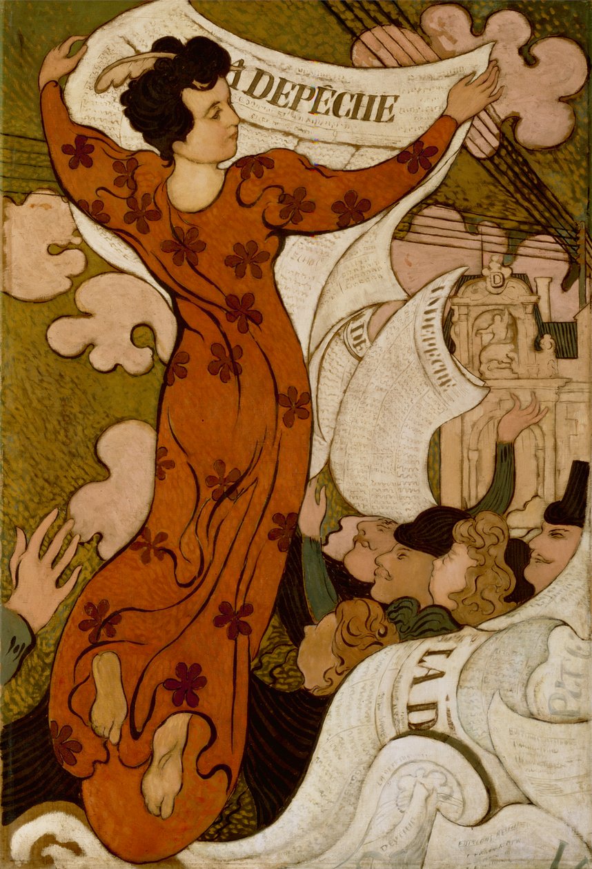 Toulousen lähetys, 1892 tekijältä Maurice Denis