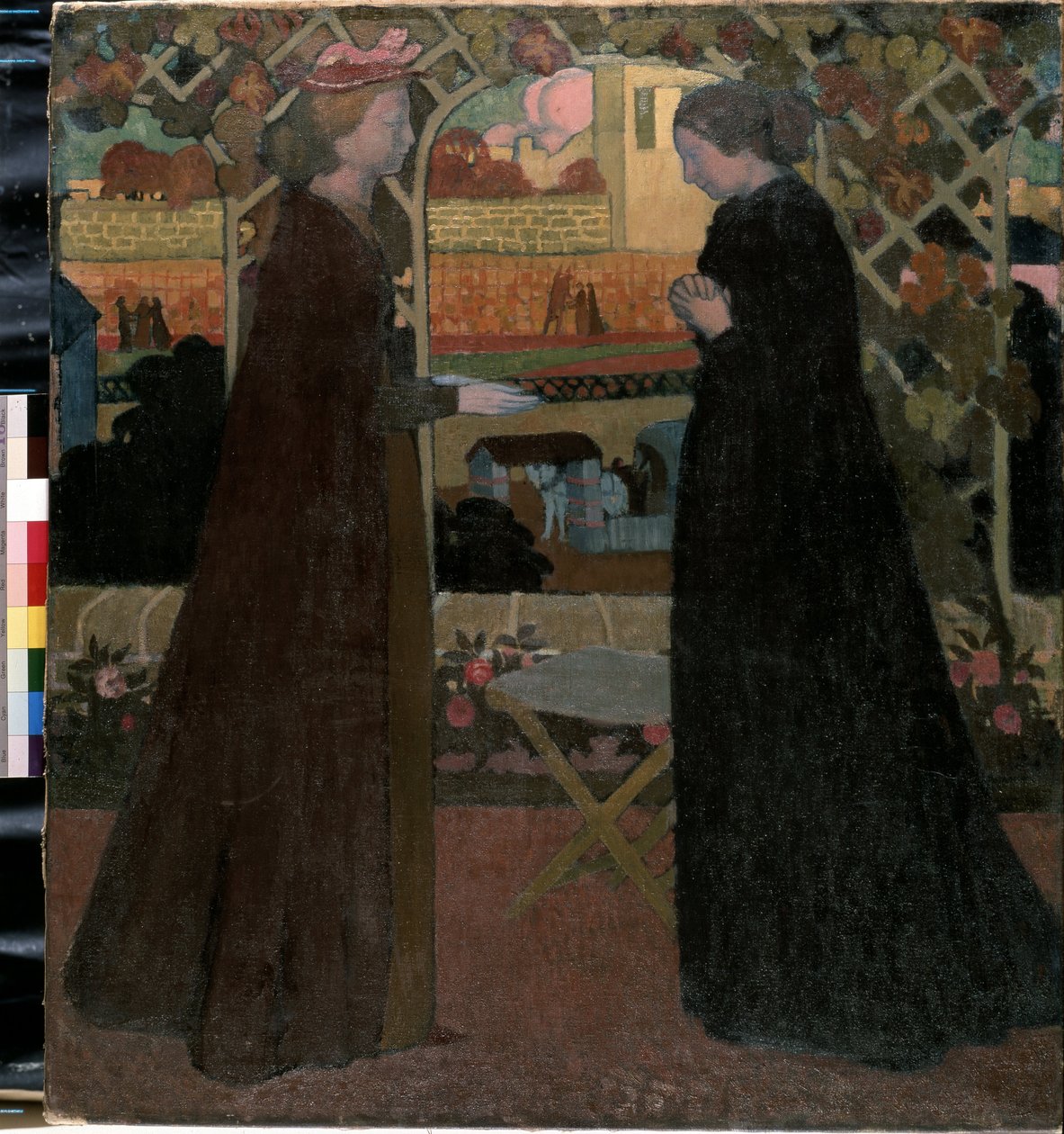 Vierailu. Maurice Denisin (1870-1943) maalaus tekijältä Maurice Denis