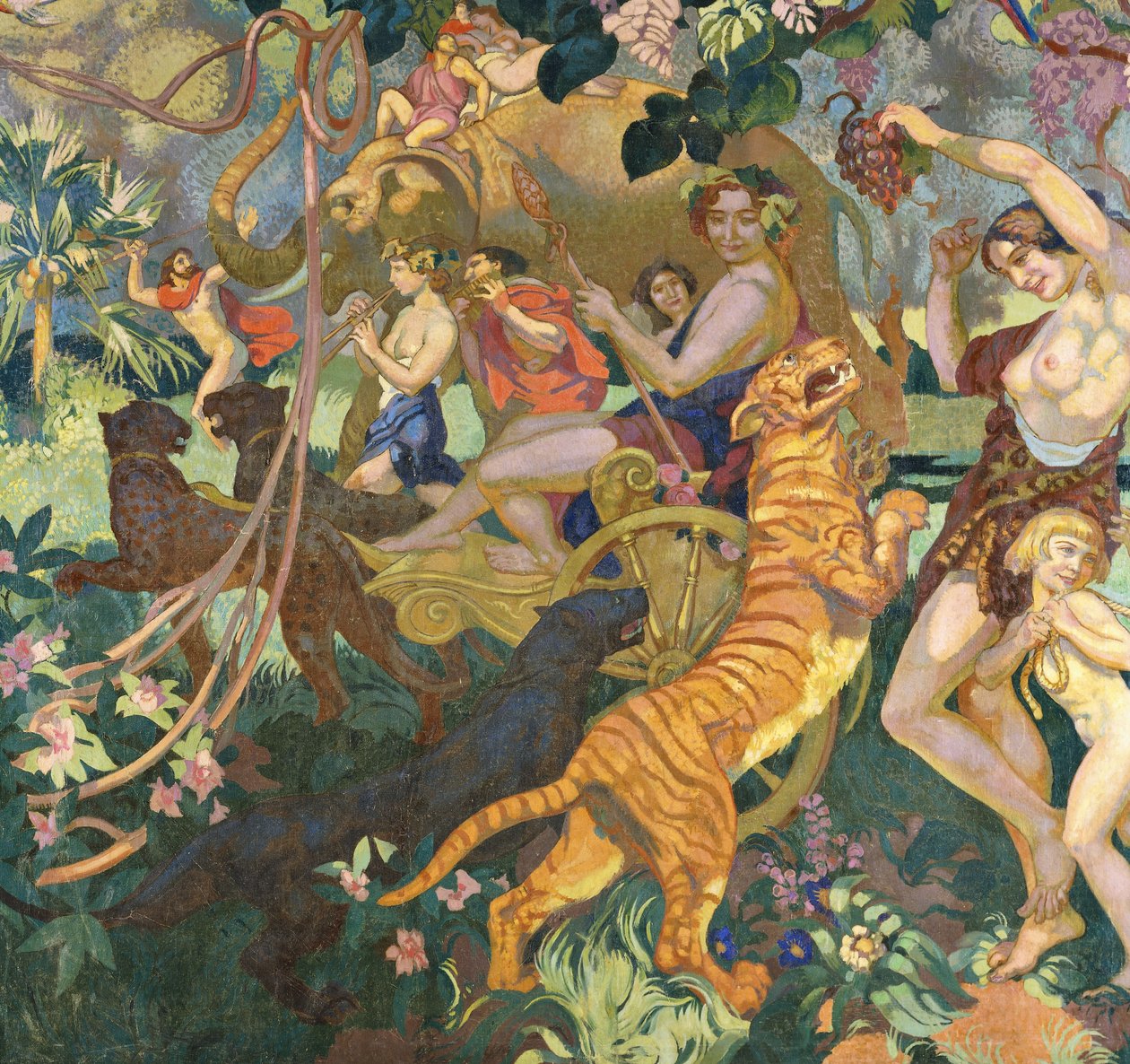 Le Bacchanelle Du Tigre Royal, tekijältä Maurice Denis