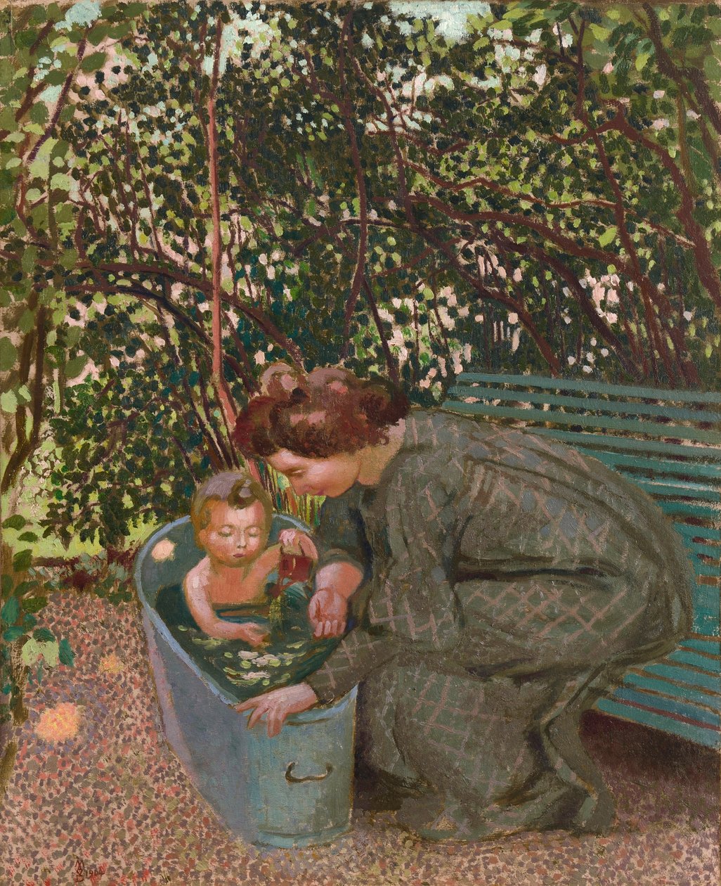 Ulkokylpylä, 1904. tekijältä Maurice Denis
