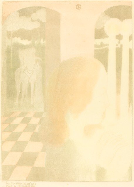 Ritari ei kuollut ristiretkellä tekijältä Maurice Denis
