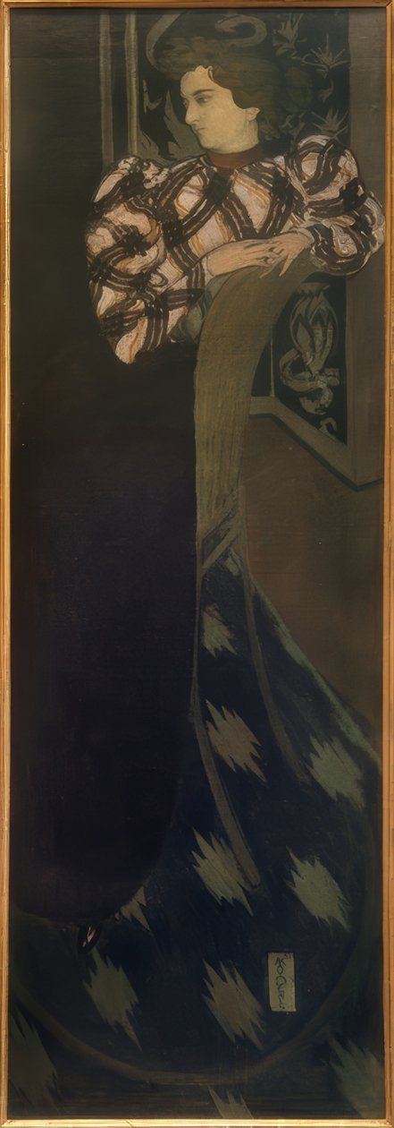 Madame Ranson vihreässä tekijältä Maurice Denis