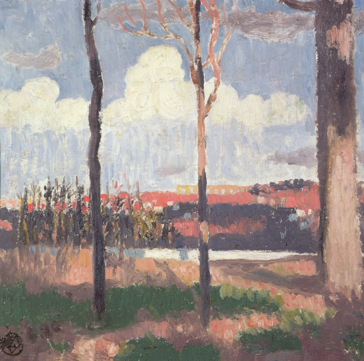 Marlyn akvedukti Pecqistä nähtynä tekijältä Maurice Denis