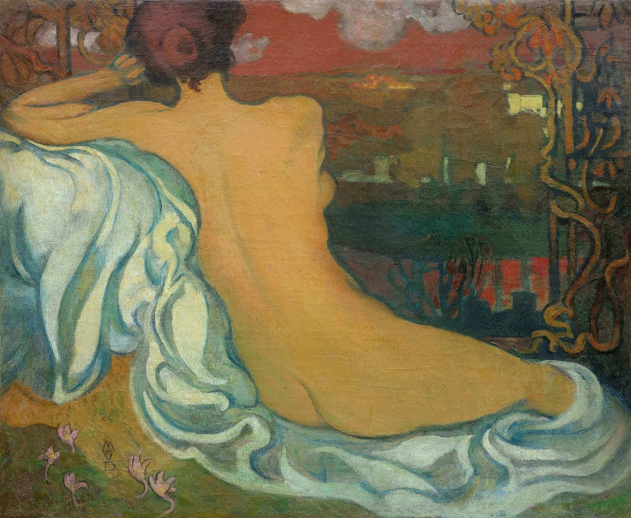 Alaston iltahämärässä, noin 1892. tekijältä Maurice Denis