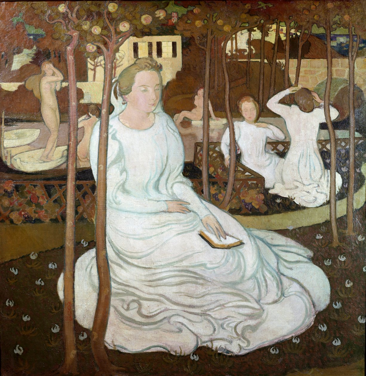 Viisaiden neitsyiden hedelmätarha tekijältä Maurice Denis