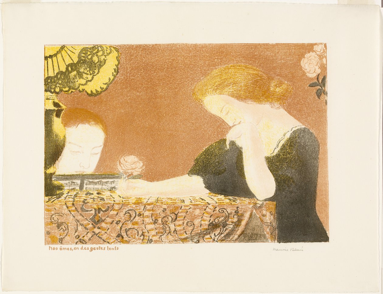 Our Souls, räikeä ele, lautanen yhdeksän Lovesta tekijältä Maurice Denis