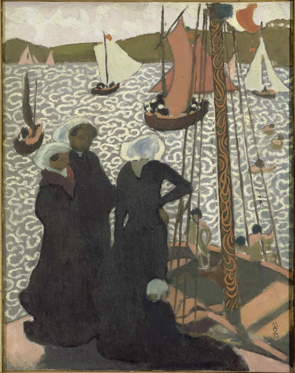 Regatat Perros-Guirecissä Regatit Perros-Guirecissa, 1892. tekijältä Maurice Denis