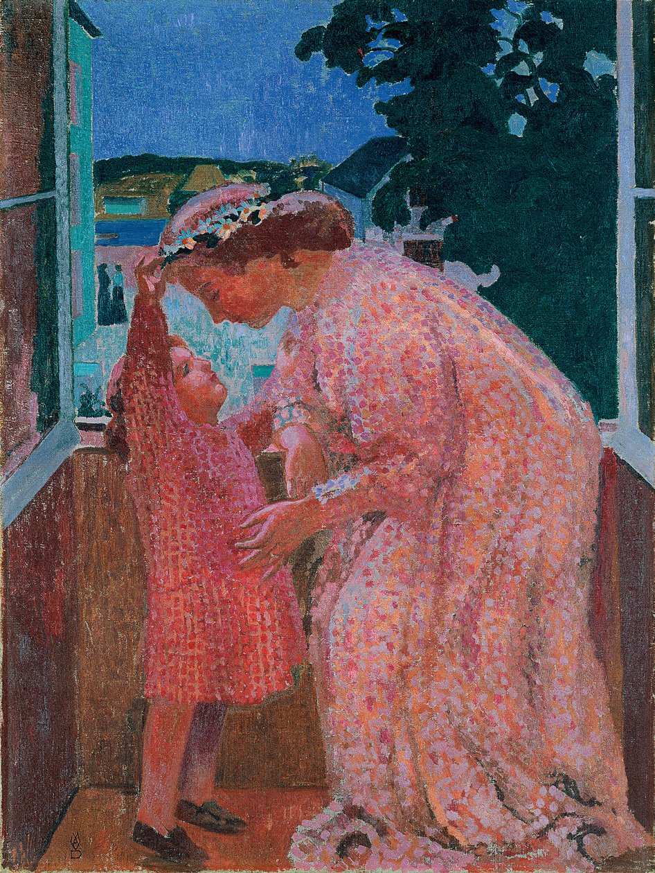 The Crown of Daisies, n. 1906 tekijältä Maurice Denis