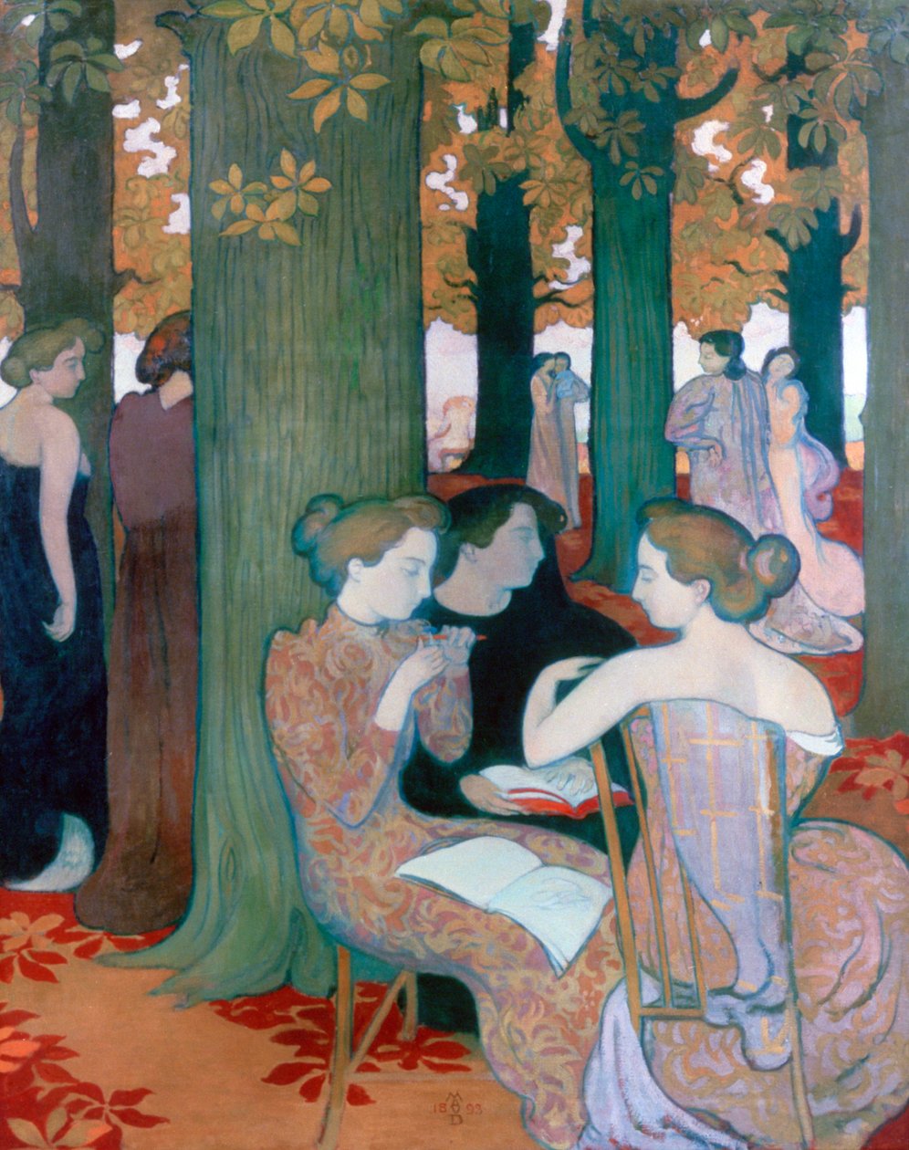 Muses, 1893 tekijältä Maurice Denis