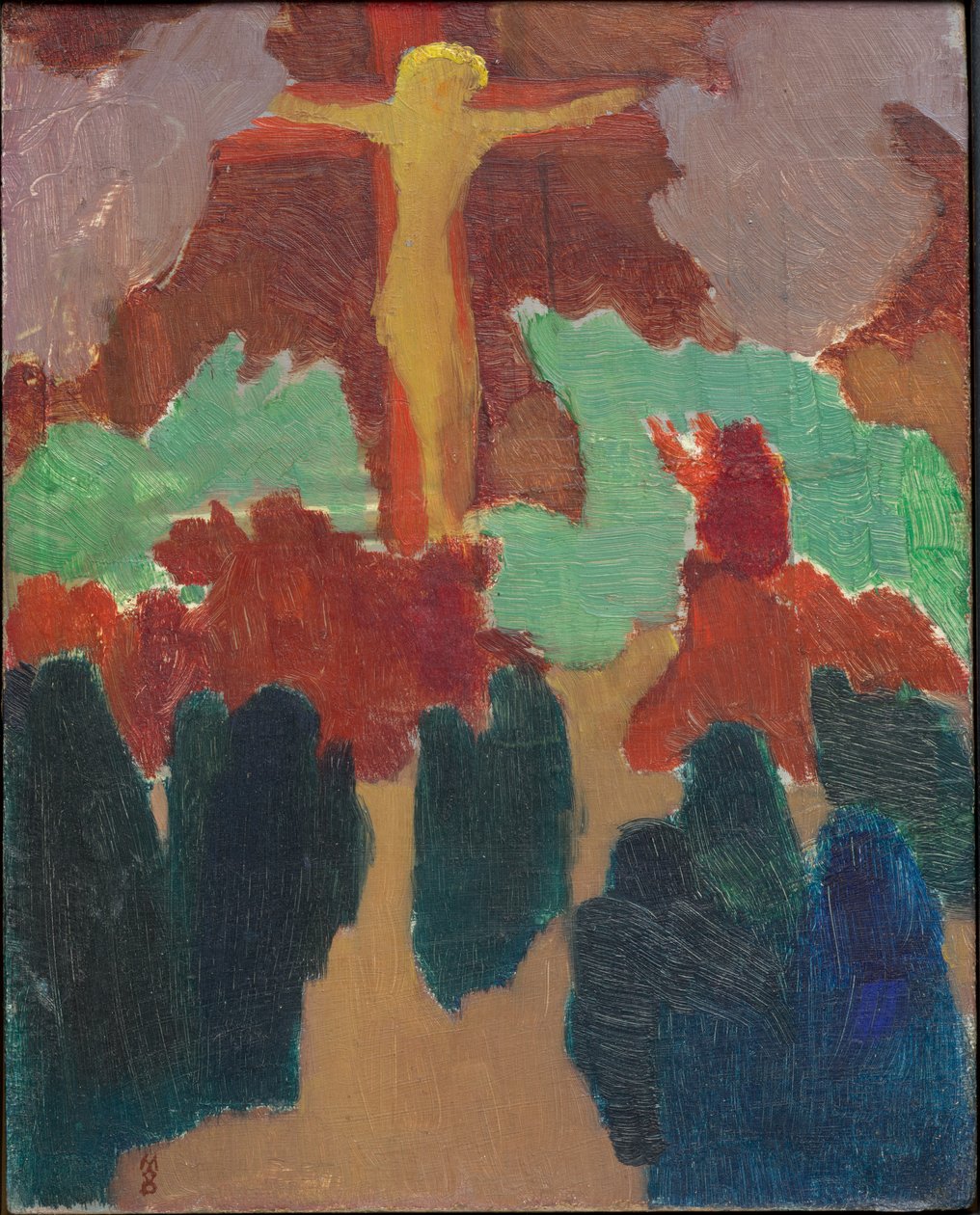 Der orangefarbene Christus tekijältä Maurice Denis