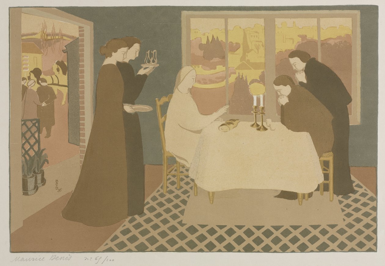 Emmauksen pyhiinvaeltajat tekijältä Maurice Denis