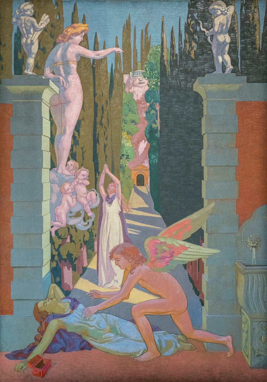 Psychen tarina, paneeli IV. Venuksen kosto tekijältä Maurice Denis