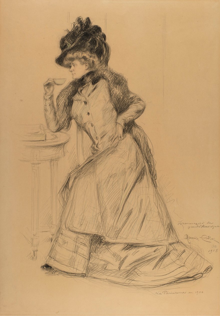La Parisienne vuonna 1906 tekijältä Maurice Eliot
