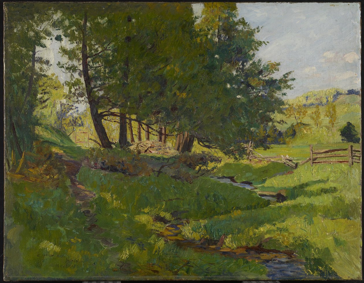 Kesä lähellä Beaupréa, n. 1900 (öljy kankaalle) tekijältä Maurice Galbraith Cullen