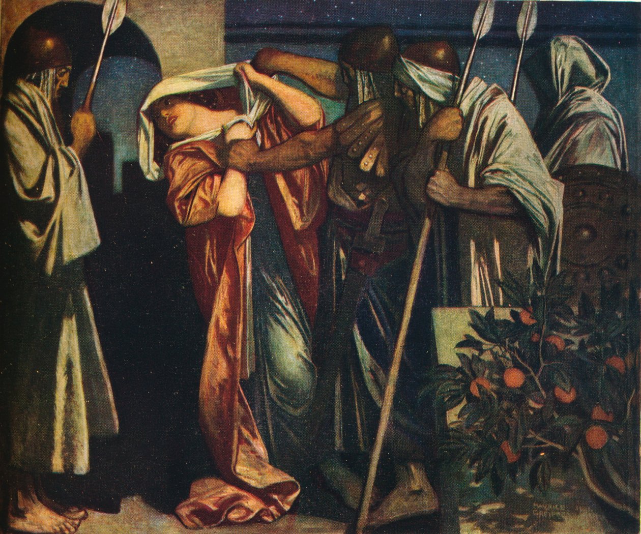 Shulamite, c1882-1924, 1924 tekijältä Maurice Greiffenhagen