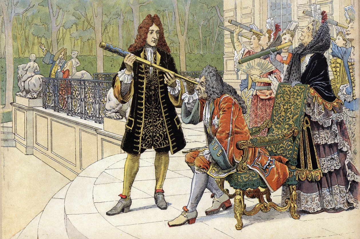Ohje: Jacques Cassini dit Cassini II (1677-1756) Louis XIV dit le King Soleil (King Soleil tai Louis the Great tekijältä Maurice Leloir
