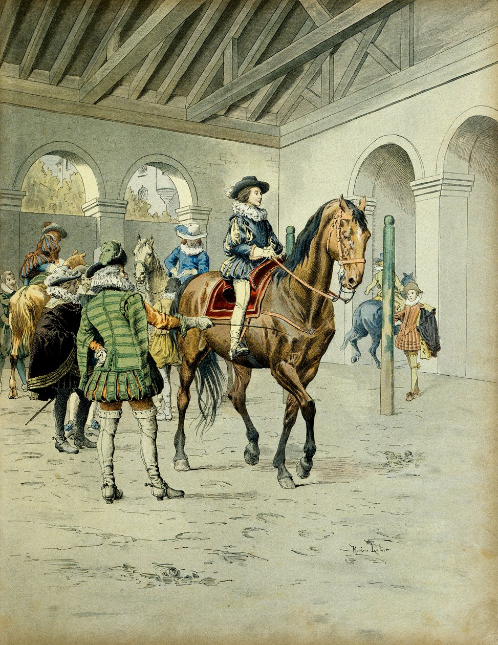 Ranskan historia: kardinaali Richelieu (Armand Jean du Plessis tekijältä Maurice Leloir