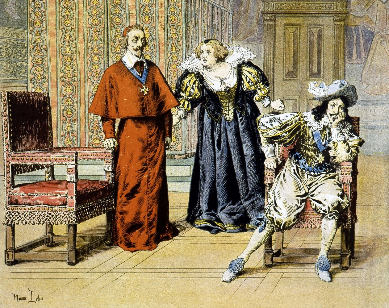 The Dupe Day (11.11.1630): Richelieu pysyy välinpitämättömänä Marie de Medicin loukkausten alla – Maurice Leloirin "" Richelieussa ". tekijältä Maurice Leloir