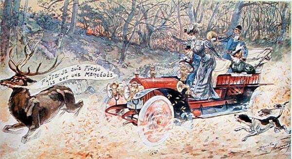 Räjähtää! Olen mennyttä, heillä on Mersu. tekijältä Maurice Louis Henri Neumont
