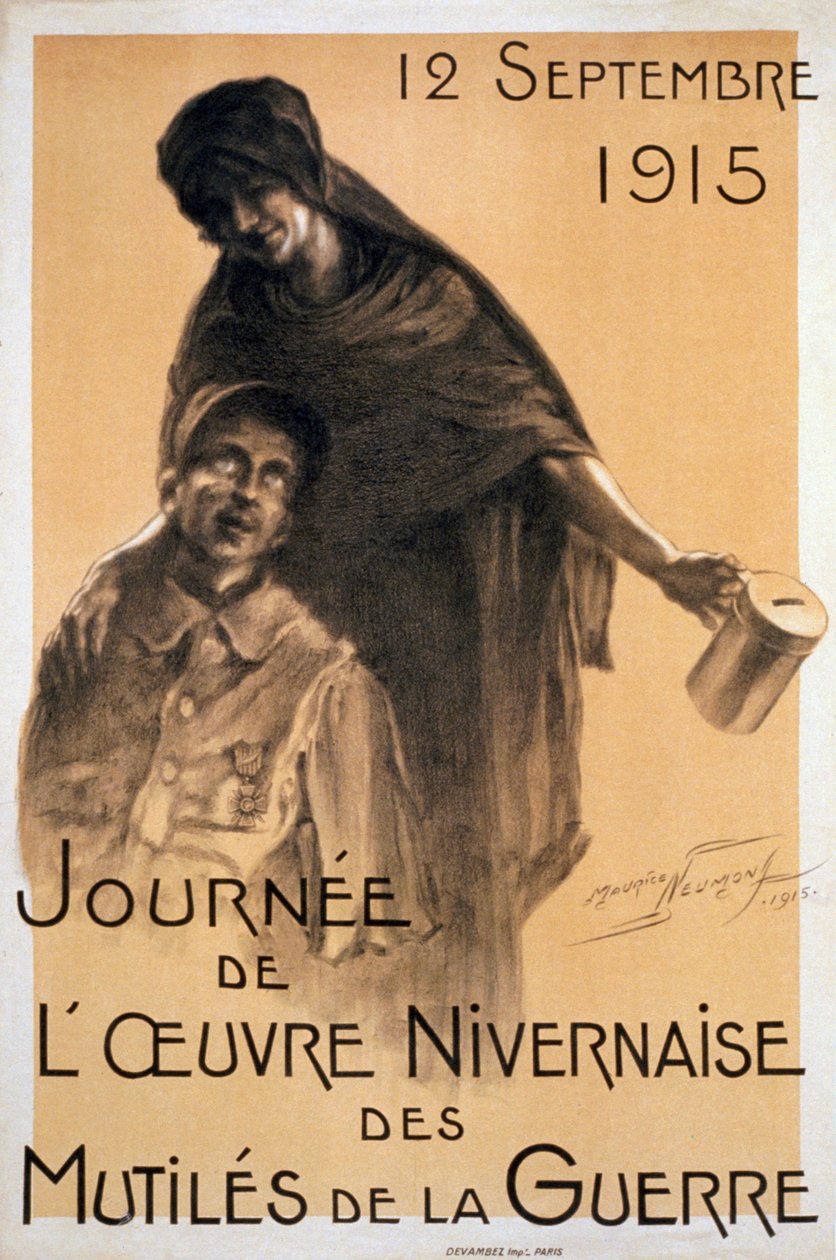 Nivernaise Day for the War Disabled Fund, 1915 tekijältä Maurice Louis Henri Neumont